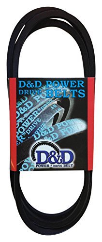 Преносимото колан D&D PowerDrive 8X378 Метрического стандарт, A /4L, 1 Лента, Дължина 38 см, Гума