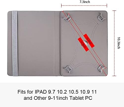 универсален калъф за таблет с диагонал от 9 до 10 инча за iPad 9.7,10.2,10.5,10.9,11, за Samsung Galaxy Tab S8, S7, A7, A8 S6