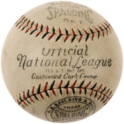 Великолепна Бейб Рут и Лу Гериг С Двойно Автограф в Националната лига бейзбол 1927 година JSA - Бейзболни топки С Автографи
