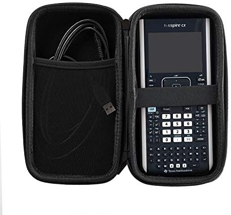 Твърд калъф за графичен калкулатор Navitech Purple с чанта за съхранение, Съвместими с Casio FX-85GTPLUSPKSB-ъ-Ъ