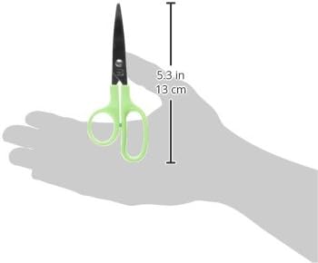 Детски ножици Charles Leonard, Остър на върха, 5 сантиметра, Неръждаема стомана, Различни цветове (80505)