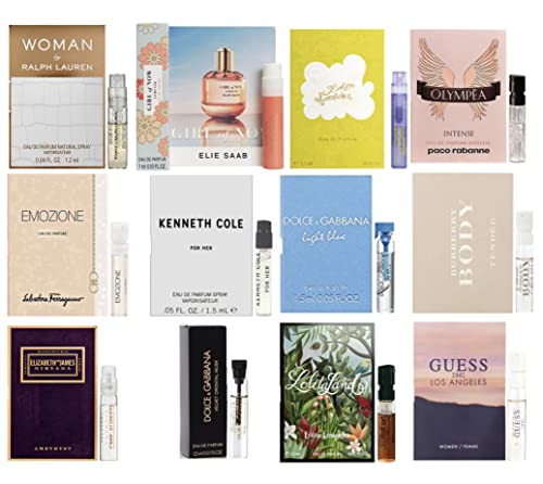 12 Дизайнерски женски аромати - колекция от 12 Флакона Парфюми
