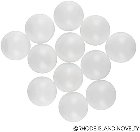 Новост в Роуд Айлънд, 1,5-инчов Пластмасови топки за пинг-понг, опаковки от 12