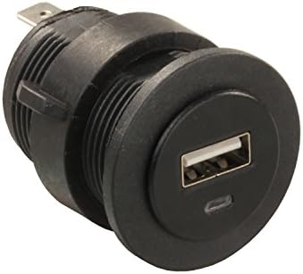 JR Products 15115 USB Порт за зареждане - 2 х 2,1 Ампер, Черен