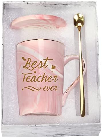 Подаръци за учителите, най-Добрата Чаша за учители, Подаръци за Учителите, Благодаря Подаръци за Учителите, Жените, 14 Грама, Розова с Подарък кутия