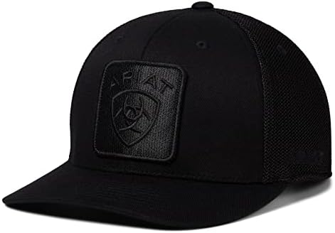 Мъжка бейзболна шапка ARIAT Flexfit 110 с логото, Черна