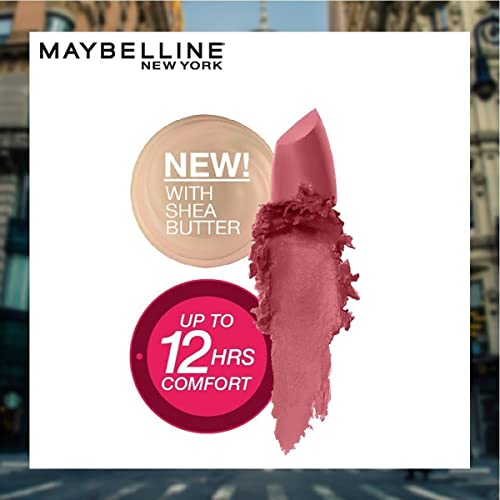 Maybelline е с Цветна Сензационни червило, Грим, устни, Матово Покритие, Хидратиращи червила, телесен цвят, Розово, Червено, Слива Цвят на устните, с Нюанс на Подправки, 1 брой