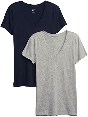 Женска Тениска GAP Favourite с V-Образно деколте от 2 опаковки