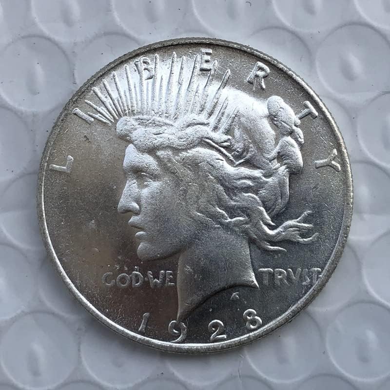Американските монети 1928-те години, Месинг, със сребърно покритие, Старинни Занаяти, Колекция от Чуждестранни Възпоменателни монети