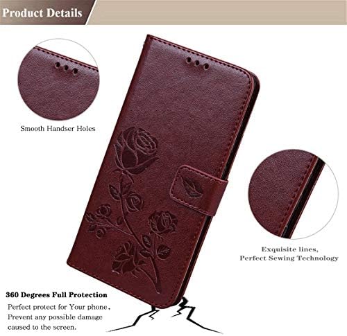 Dinglijia предназначен за Samsung Galaxy S23 Ultra калъф, каишка за китката, флип-надолу поставка, чанта-портфейл от изкуствена кожа, отделения за банкови карти, титуляр. Защитен у?