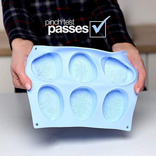 Силиконови форми за сапун Ellipse - Комплект от 2 на 12 Кухини - Смесени модели - Аксесоари за мыловарения от the Глупаво Pops