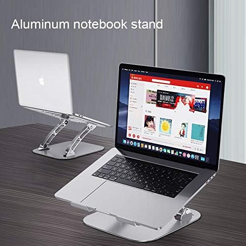 Поставяне и монтиране на BoxWave Съвместима с ASUS ProArt StudioBook Pro 16 (W7600) - Поставка за лаптоп клас VersaView, Ергономична Регулируема Метална поставка за лаптоп - Сребрист метали
