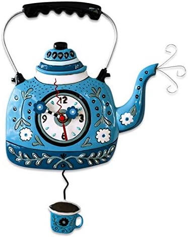 Часовници Enesco P1706, Буква за чай, 35 см, Смола, Многоцветни, 28 x 28 x 35,5 см