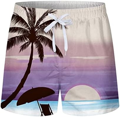 Мъжки Бански бързо съхнещи Плажни къси Панталони за мъже, Бански костюми, Плажни Шорти, Летен Бански, Бански Костюми