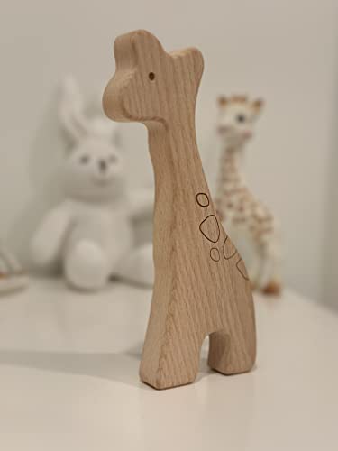 Декорация за детска стая с дървени Жирафа ръчна изработка - Очарователен и изключително практични тема животни