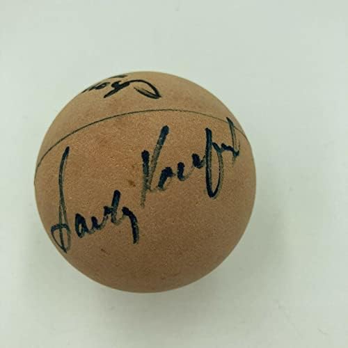 Редки бейзболни топки с автографи на Уили Мэйса и Санди Куфакса Spaldeen Stickball PSA DNA COA - Бейзболни топки с автографи