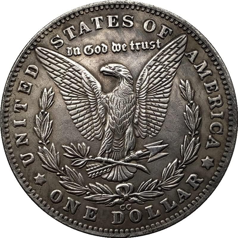 1881 Американска Монета Morgan Tramp Занаятите 38 мм