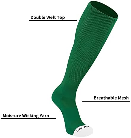 Комбинираната чорапи за бейзбол и софтбол Londkaron Elite с колан (по 2 чифта чорапи с 1 зона)
