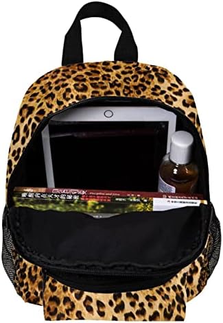 VBFOFBV Лесен Случайни раница за лаптоп за мъже и жени с Леопардовым принтом в Ретро стил Кафяв цвят