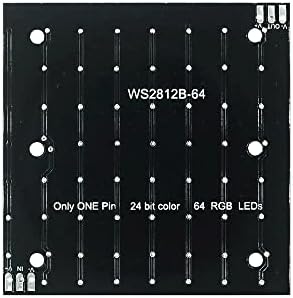 Rakstore WS2812 LED SMD 5050 RGB 8х8 64 Led Матрица за направи си САМ