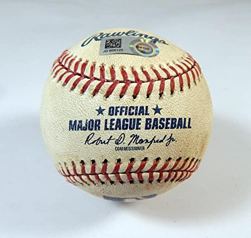 2019 Чикаго Къбс Пит Pirate Игра, Използван Бейсбольным Стрелец Уилсън Контрерасом, Използвани Бейзболни Топки За Една игра