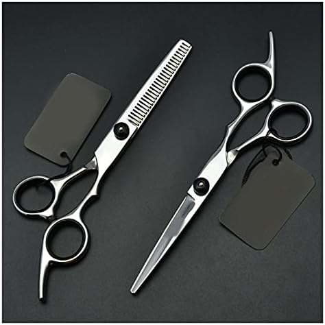 Професионални ножици за човешка коса, Фризьорски Ножици за подстригване + Филировочные Ножици, Инструменти за стайлинг на коса (Цвят: Една двойка без своята практи?