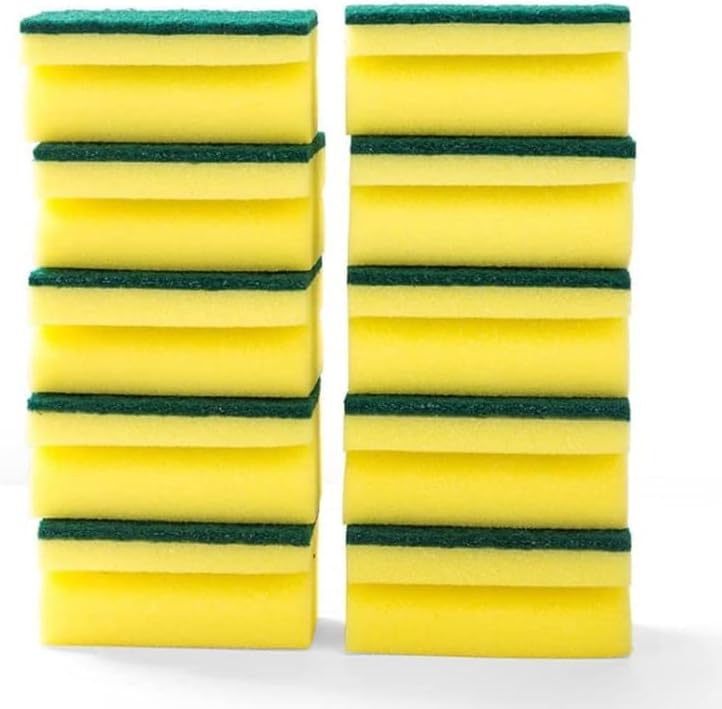 Набор от гъби за почистване на съдове BUZIKA Household Доставки Кухненски Принадлежности (Цвят: 5 бр.)
