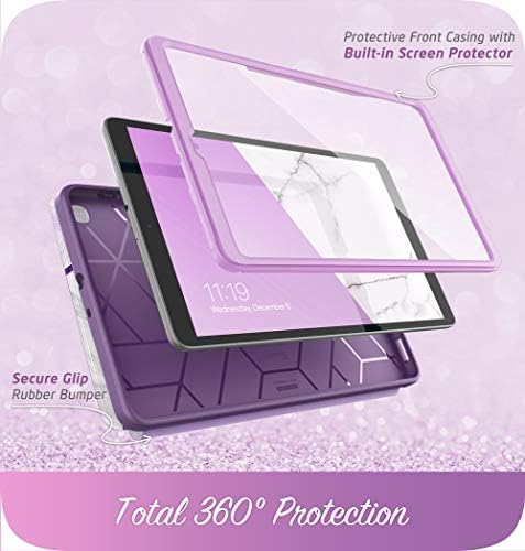 калъф i-Blason, разработени за Galaxy Tab A 10.1 (SM-T510/T515) 2019 г., [Cosmo] Защита на цялото тяло с вградено защитно фолио за Samsung Galaxy Tab A 10.1 2019 г. съобщение (Ameth)
