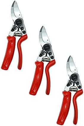 Въртящи Професионални Ножици Zenport QZ407-10PK QZ407, 1 Кройка, с Дължина 8.25 инча, Опаковка от 10 броя Червено